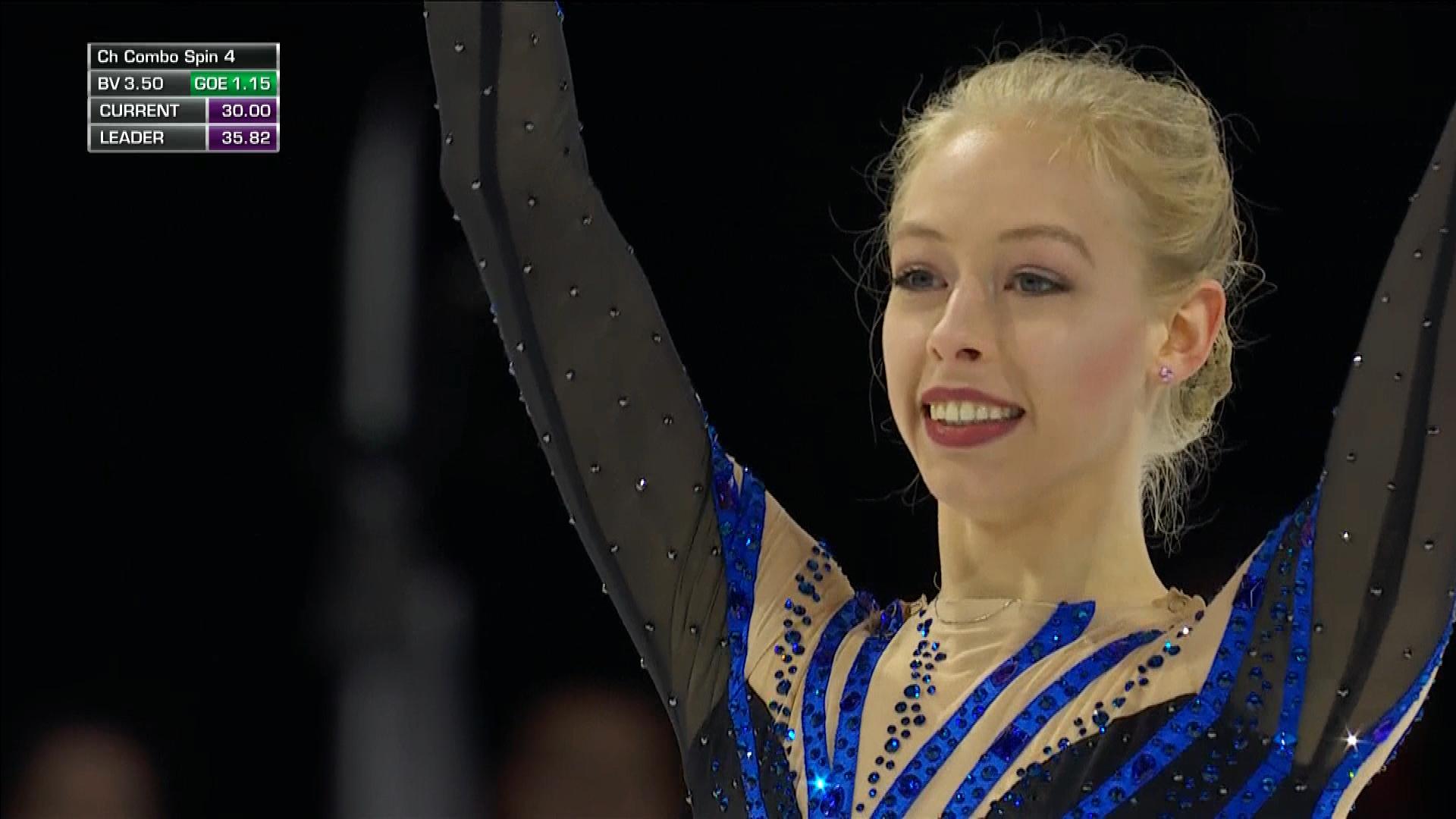 Bradie Tennell In Fifth After Skate America Short Program Nbc Sports