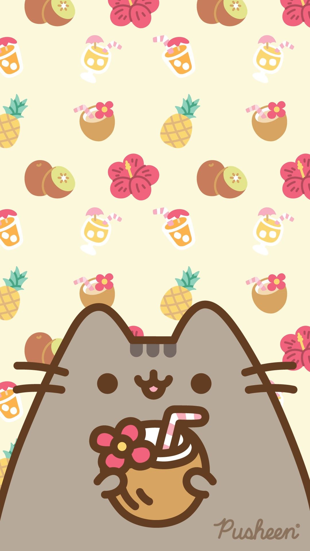 Cute Pusheen Wallpaper
