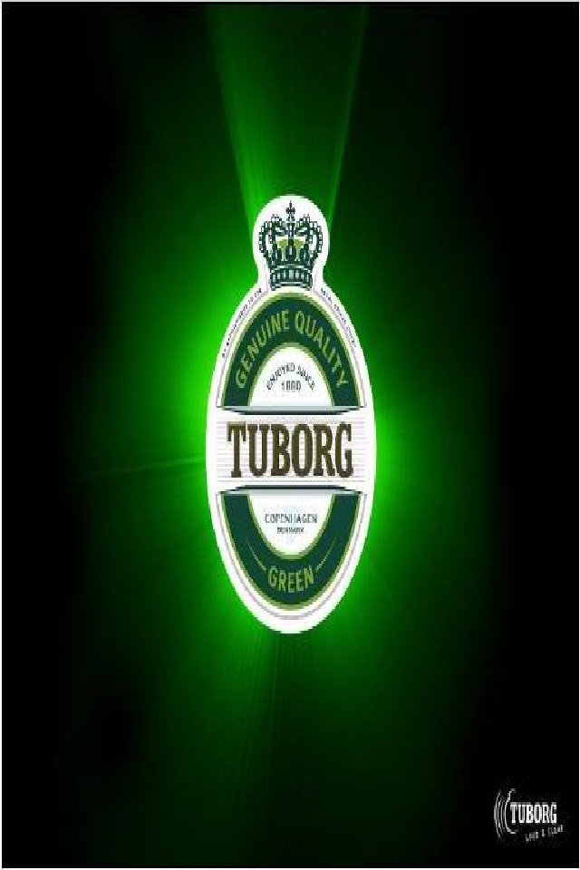 Wallpaper For iPhone Tuborg Beer
