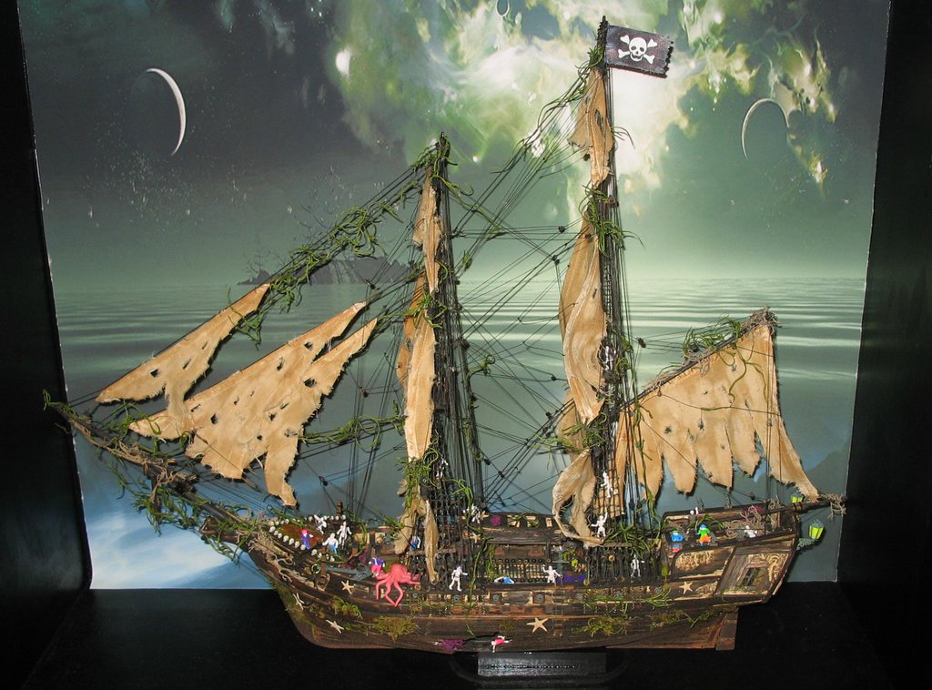 Ghost Pirate Ship Wallpaper Pirate Ghost Ship by