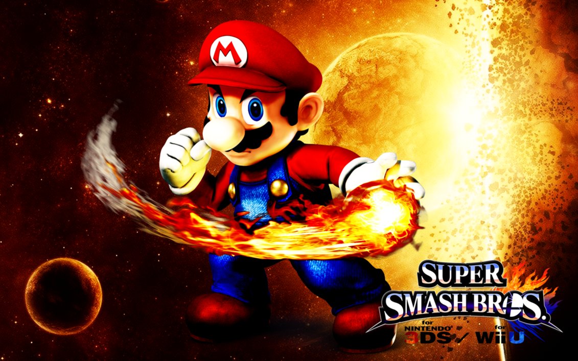 Super Smash Bros Wii U 3ds Mario By Legend Tony980