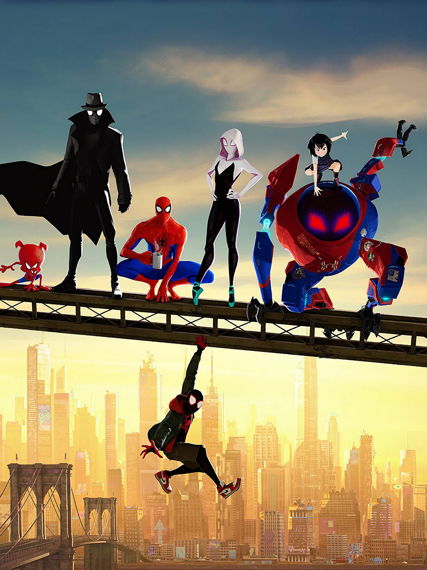 Spider Man Into The Verse Wallpaper