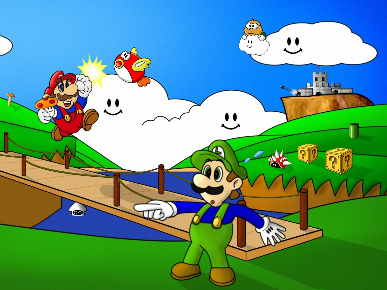 Super Mario And Luigi Id