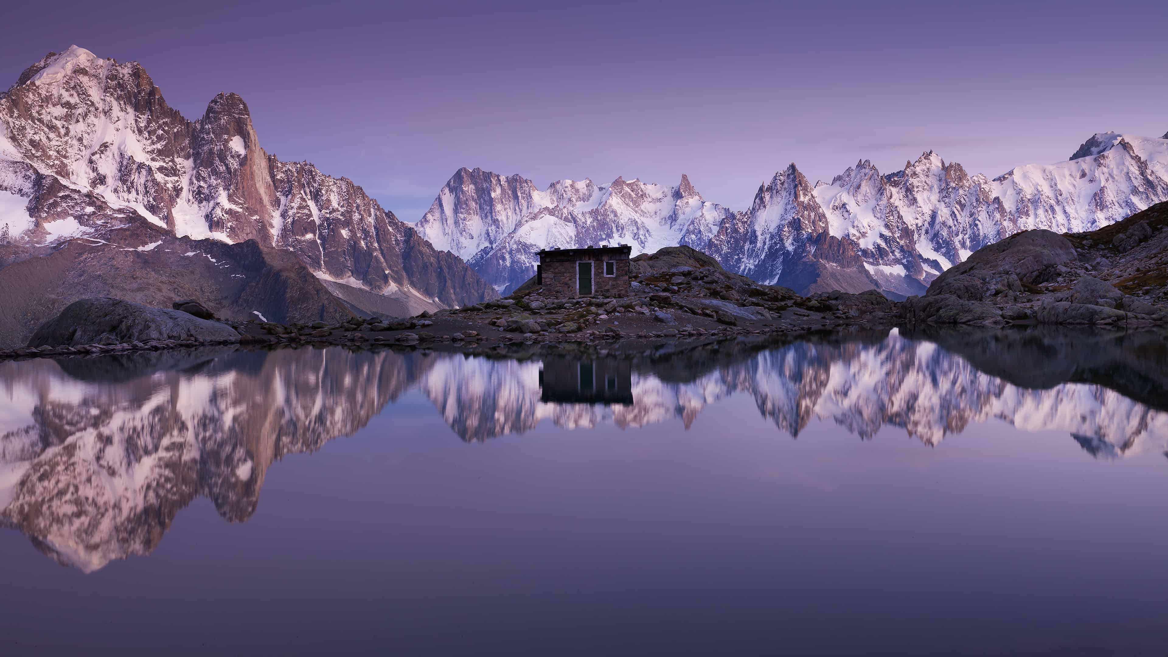 Free Download Lac Blanc Chamonix Valley France Uhd 4k Wallpaper Pixelz