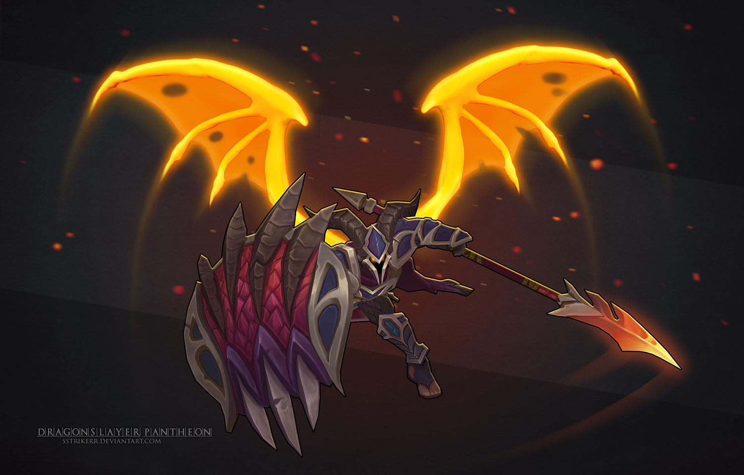 Dragon Pantheonbeauty By Sstrikerr