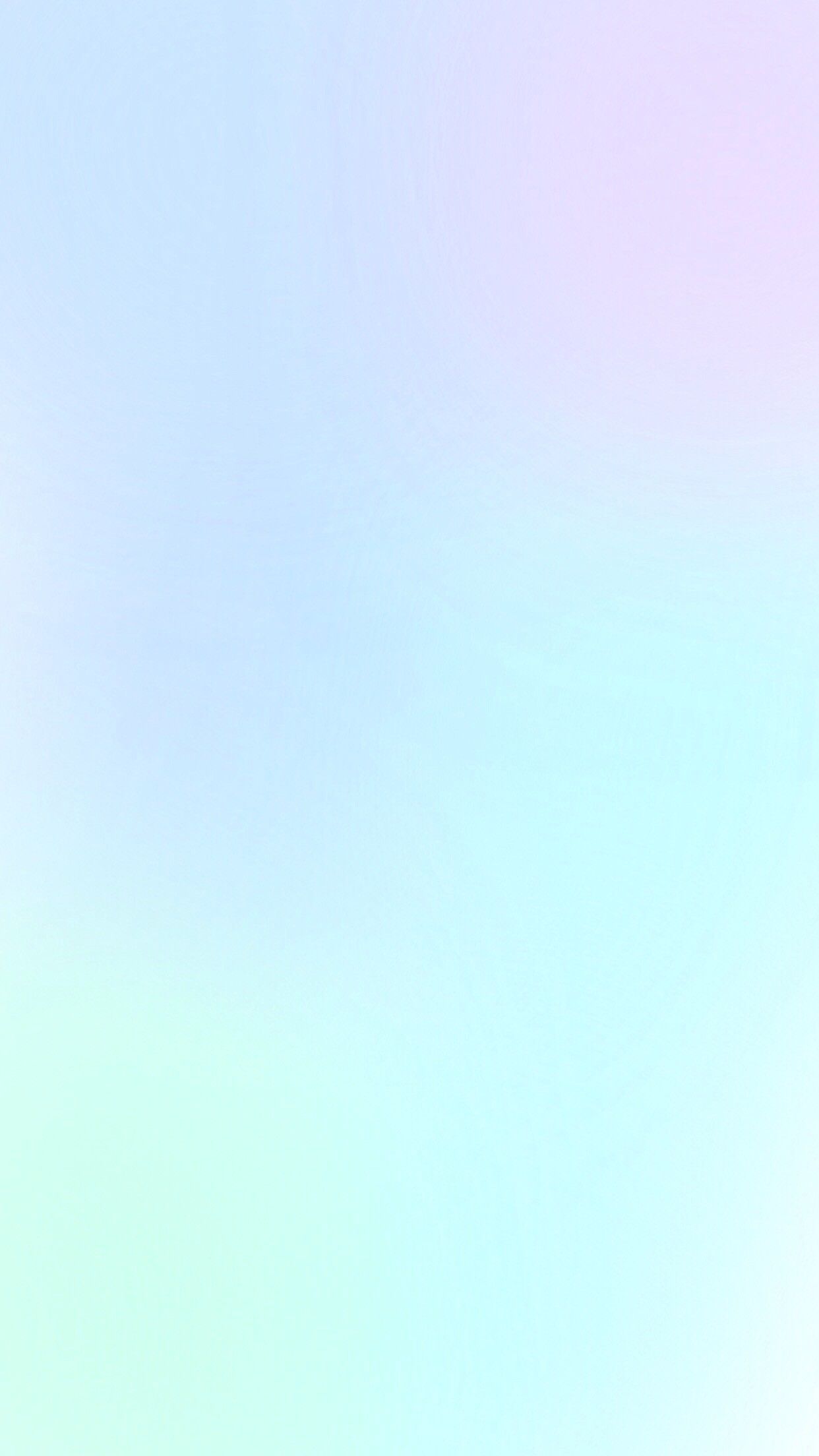Pastel Blue Purple Mint Ombre Gradient Phone Wallpaper