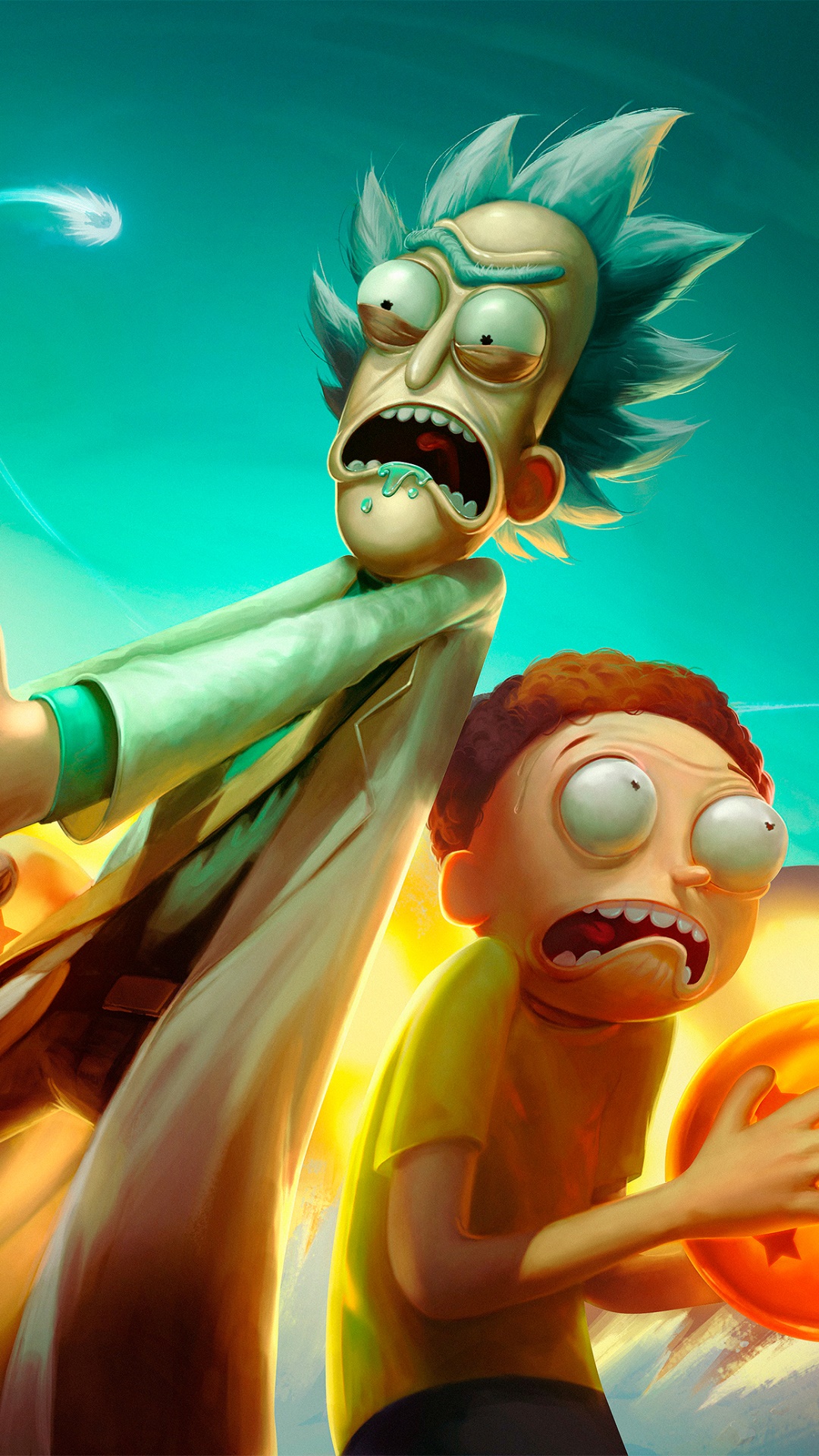 Rick And Morty Phone Wallpaper HD