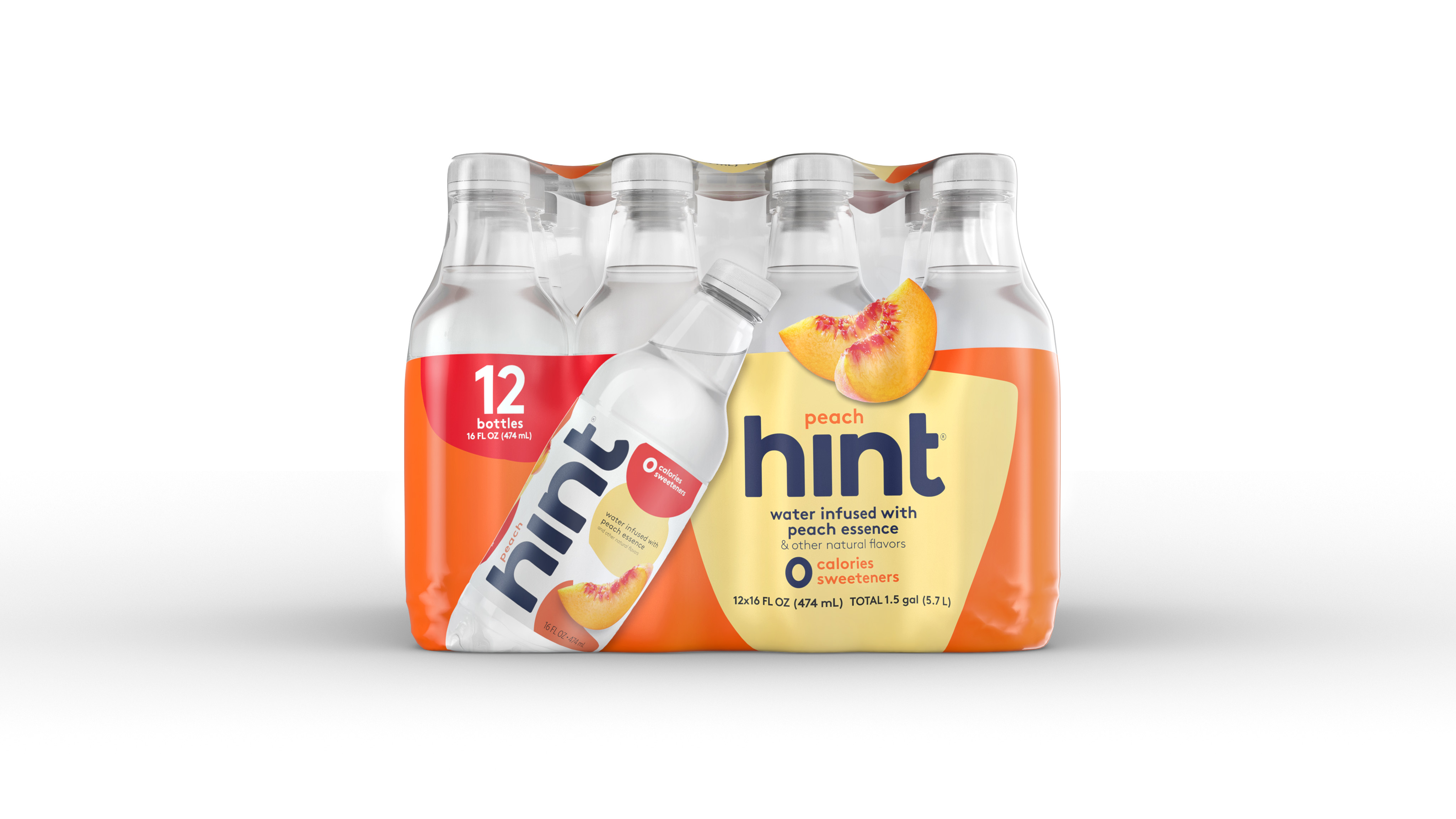 Hint Assorted Variety Pack Fruit Essences Sparkling Water Fl