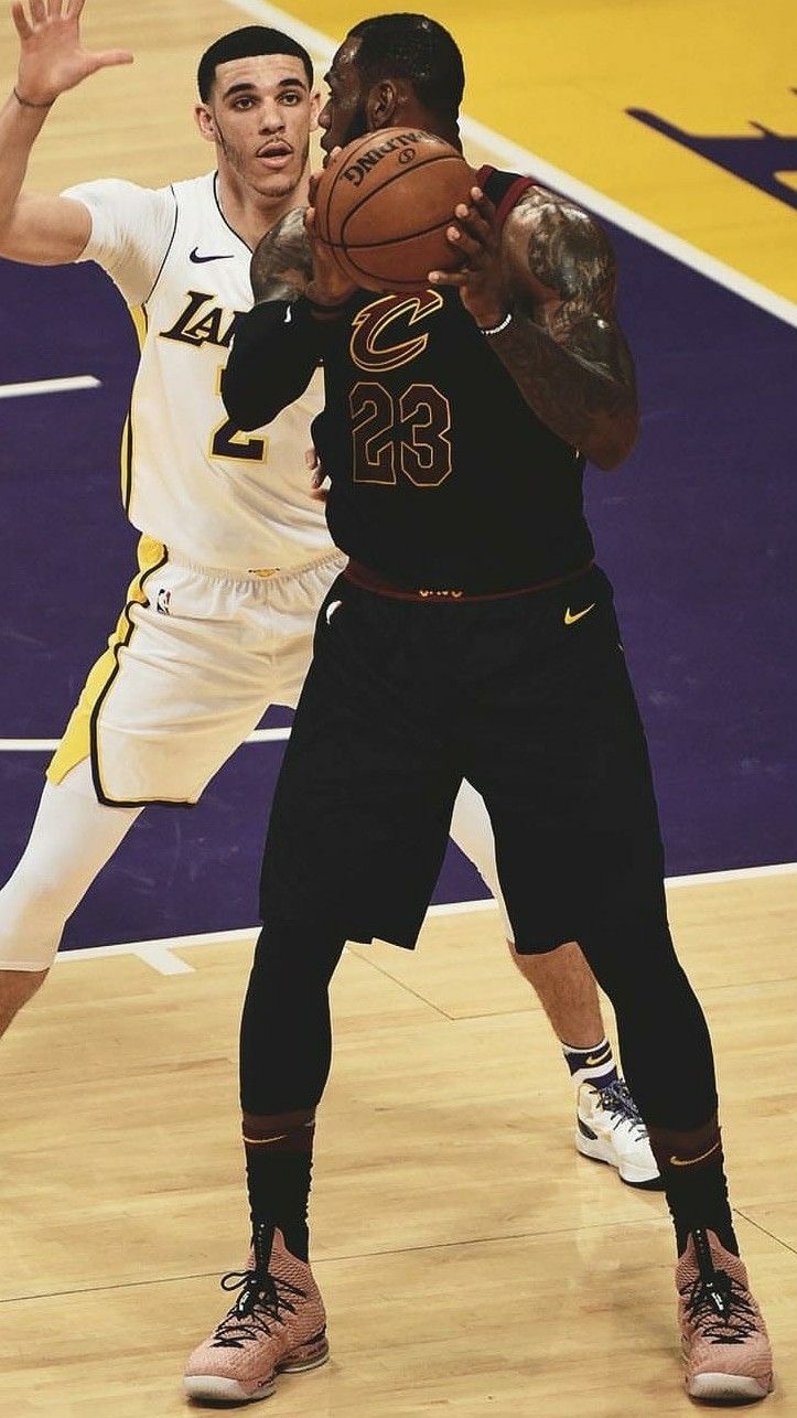 Lebron James And Lonzo Ball Wallpaper Basketball Nba