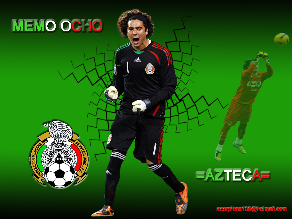 Mexican goalkeeper Guillermo Ochoa wallpaper by cmilinds on DeviantArt