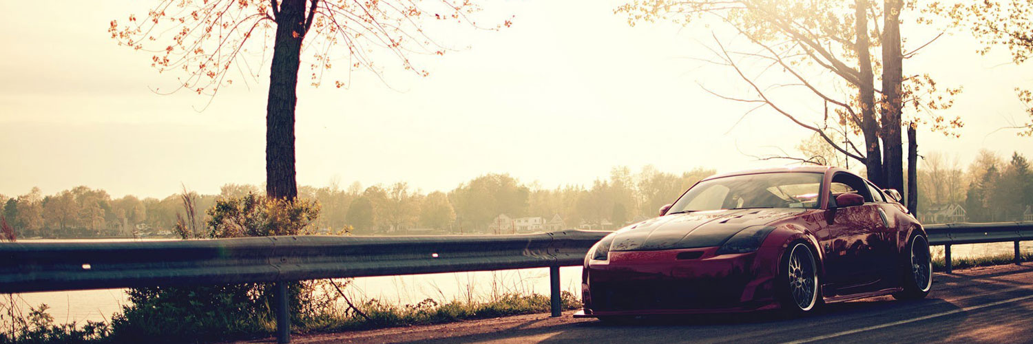 Road nissan 350z tuning Twitter Cover Twitter Background 1500x500