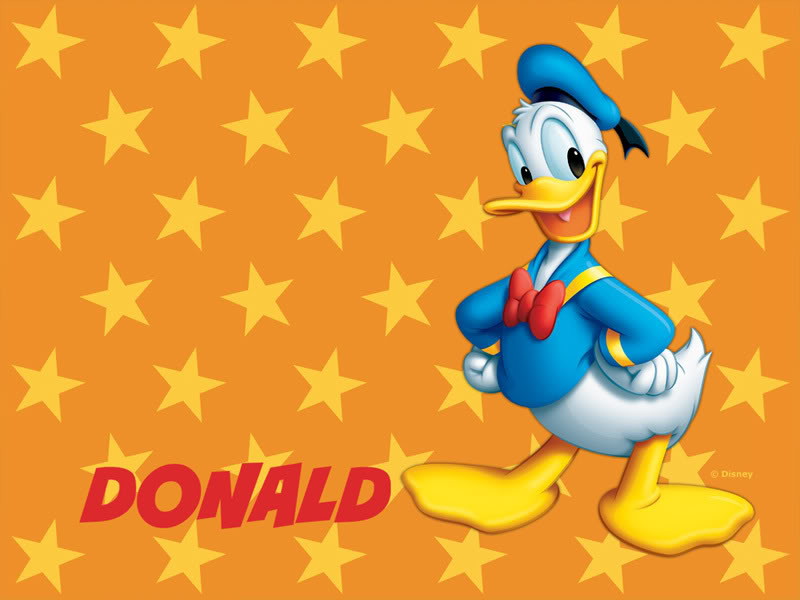 Donald Duck BirtHDay Wallpaper