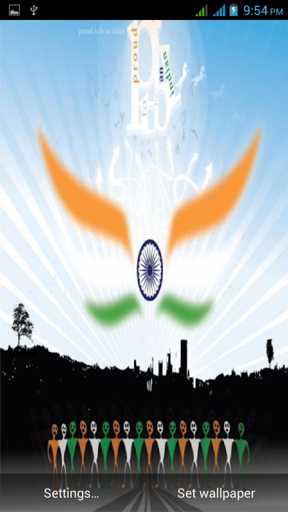 Indian Flag With Music Live Wp Android Apps On Google Play