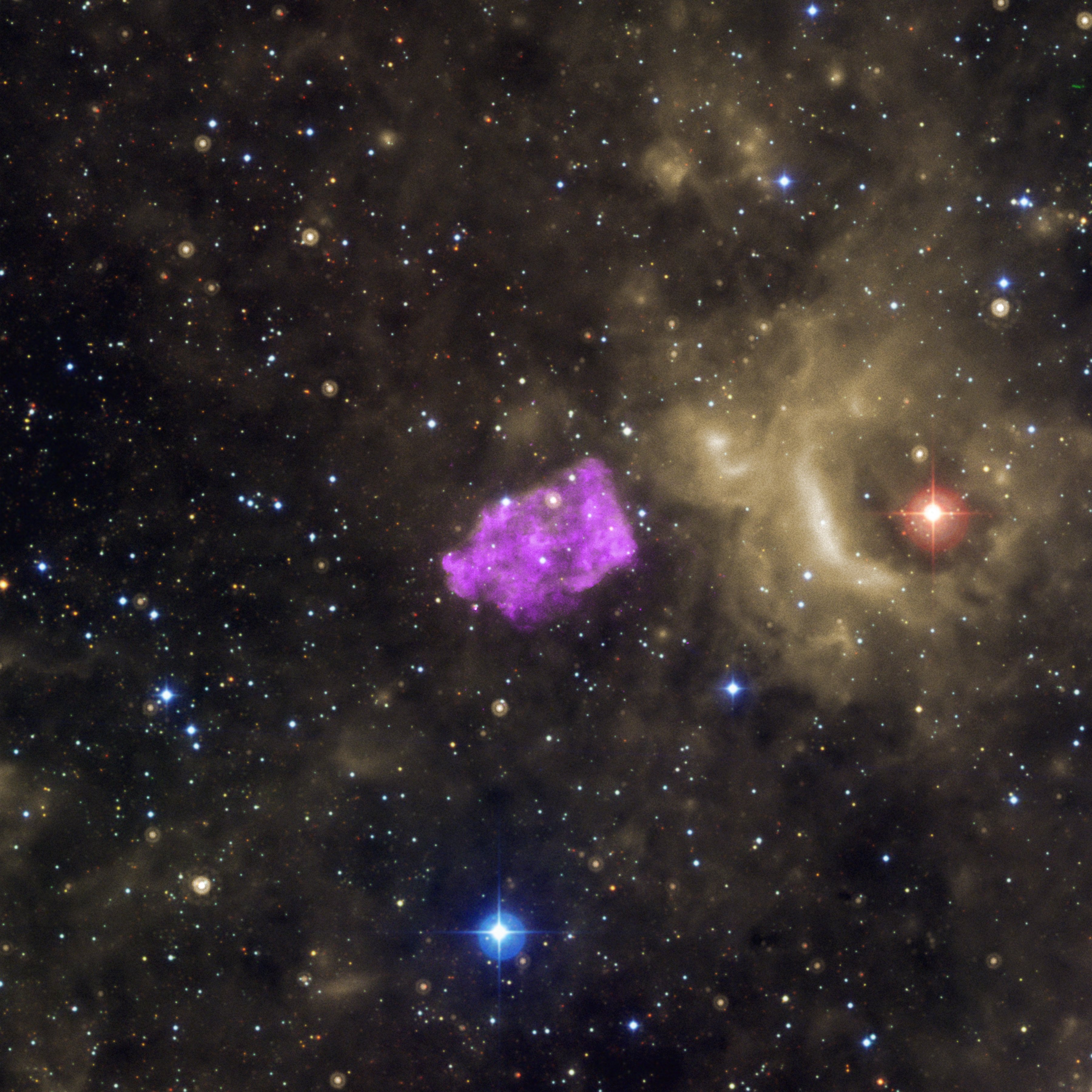 3c An Unusual Galactic Supernova Remnant Pikdit