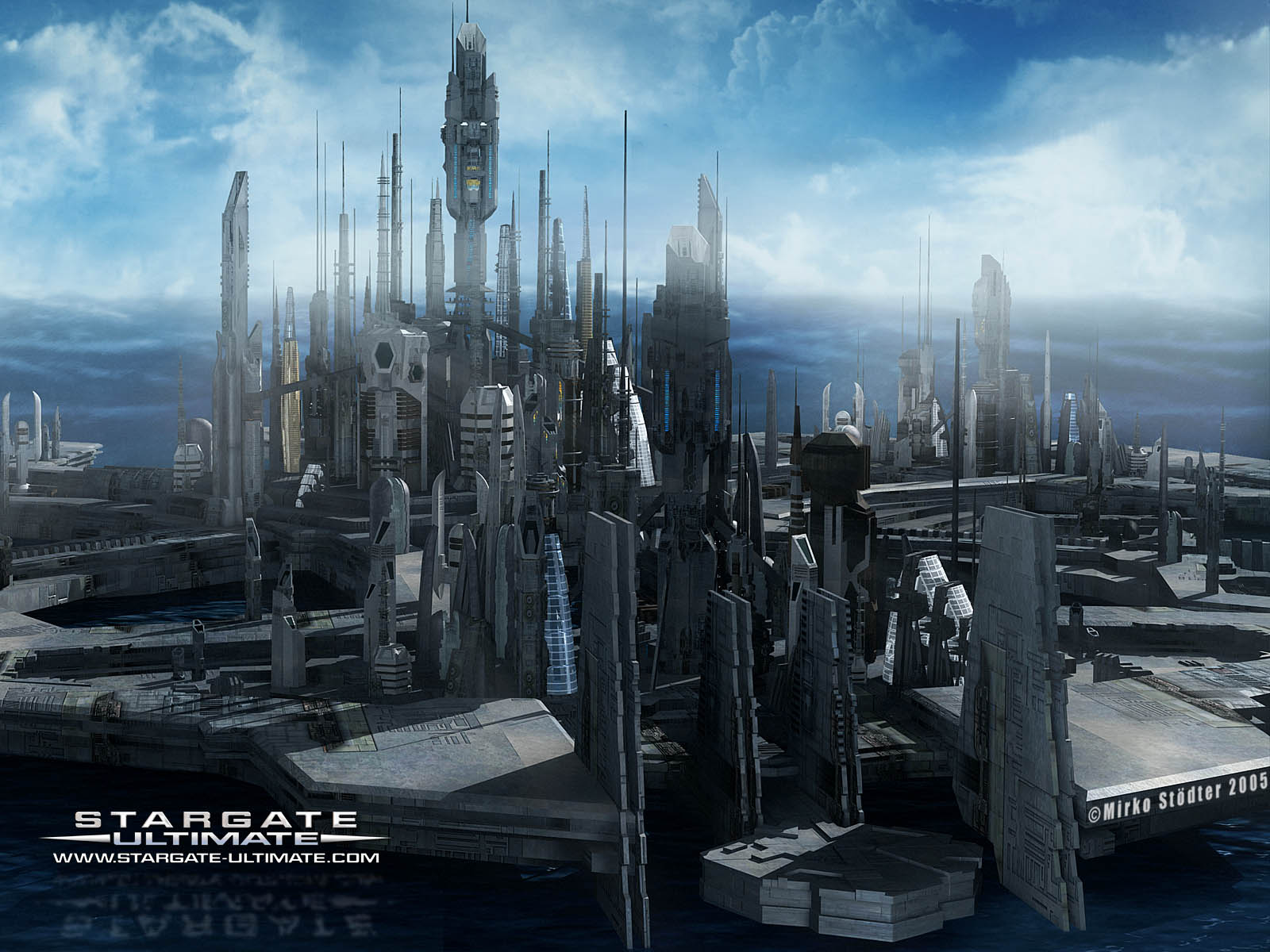 Stargate Wallpaper Sg Atlantis 3d