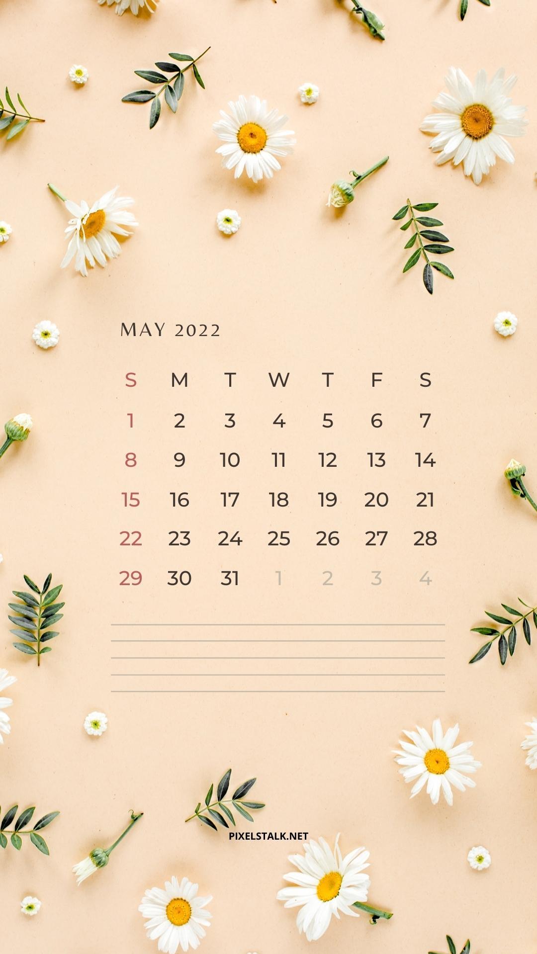 May Calendar iPhone Wallpaper HD