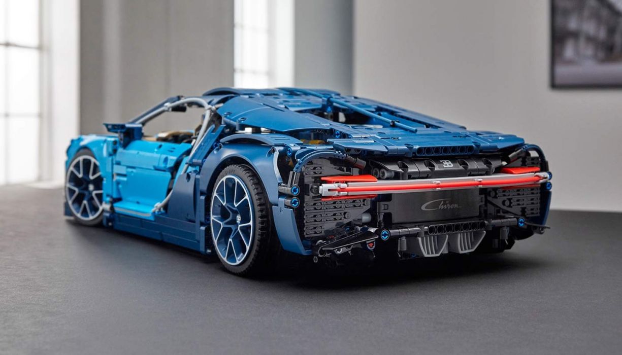 Bugatti Chiron Lego Technic Wallpaper