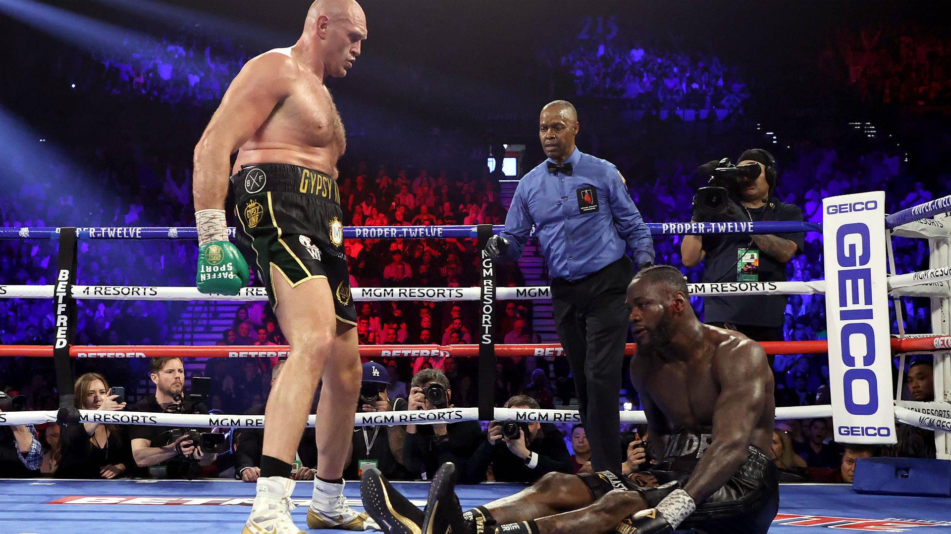 Tyson Fury Knocked Out His Opponent Wallpaper