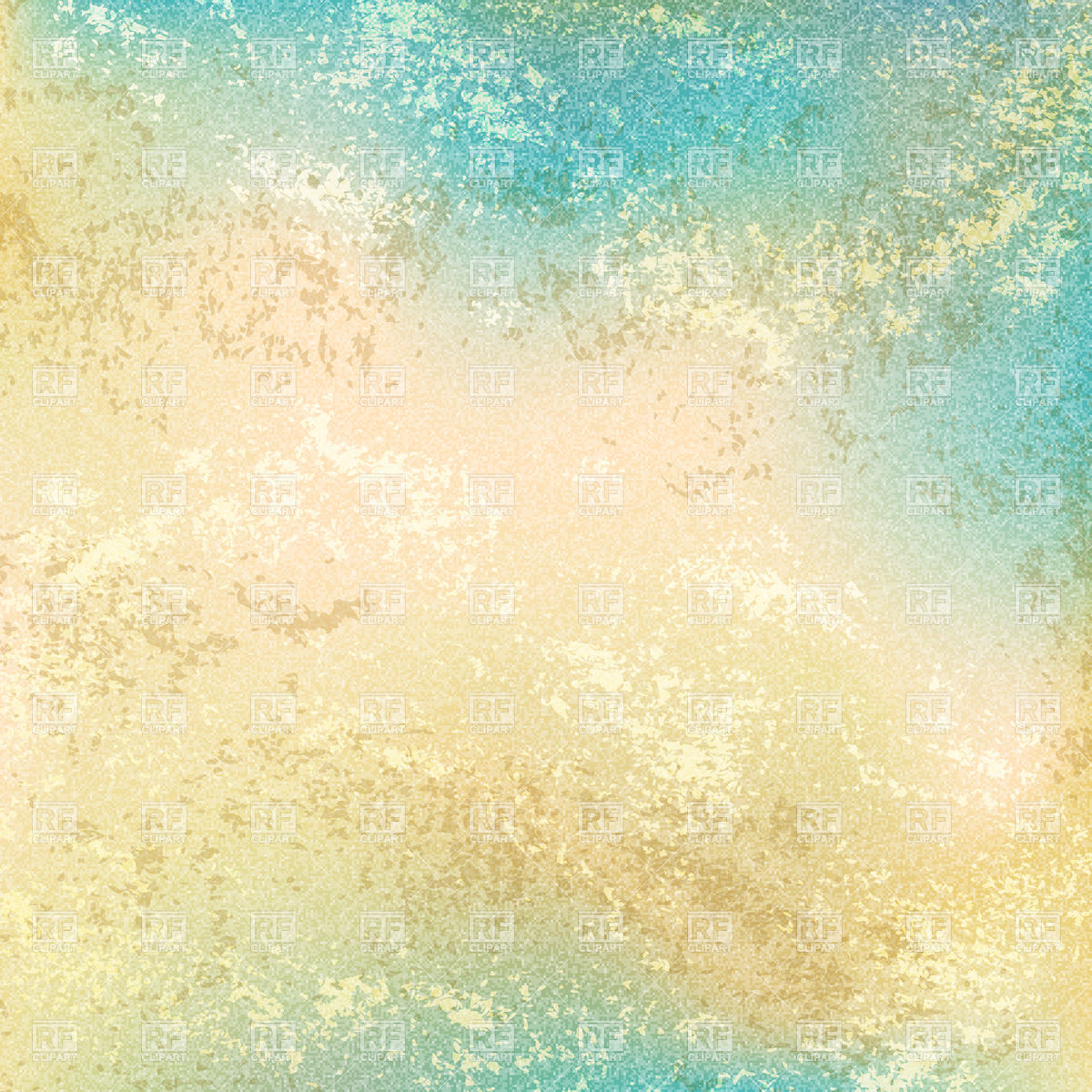 Blue And Sand Coloured Shabby Background Royalty Vector