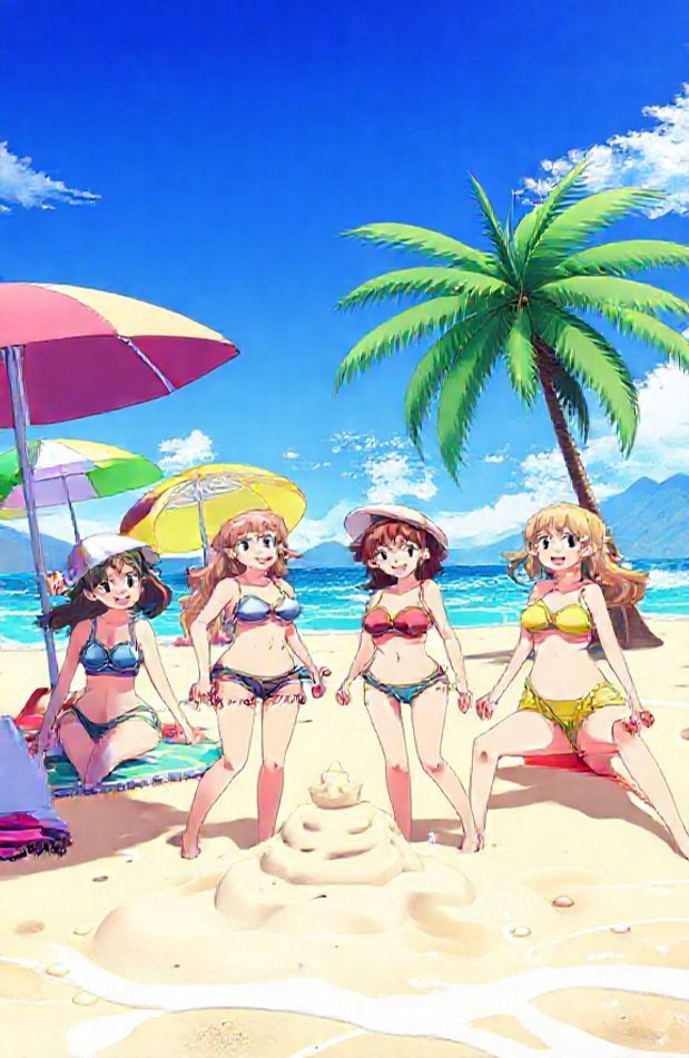 Anime Beach Wallpaper