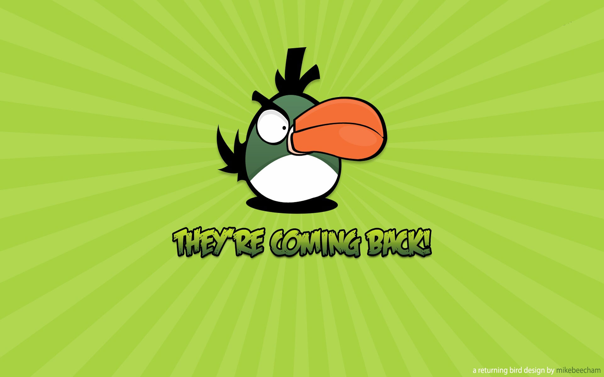 Angry Birds Boomerang Wallpaper