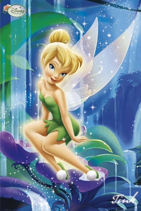 Walt Disney Fairies Tinkerbell Characters Wallpaper