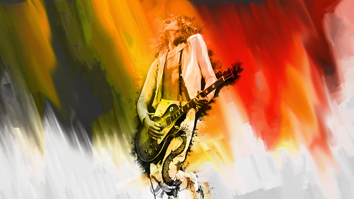 Jimmy Page by Ayon Azad on