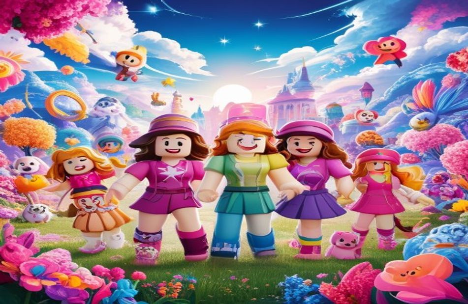 Roblox Cute Girls Wallpaper