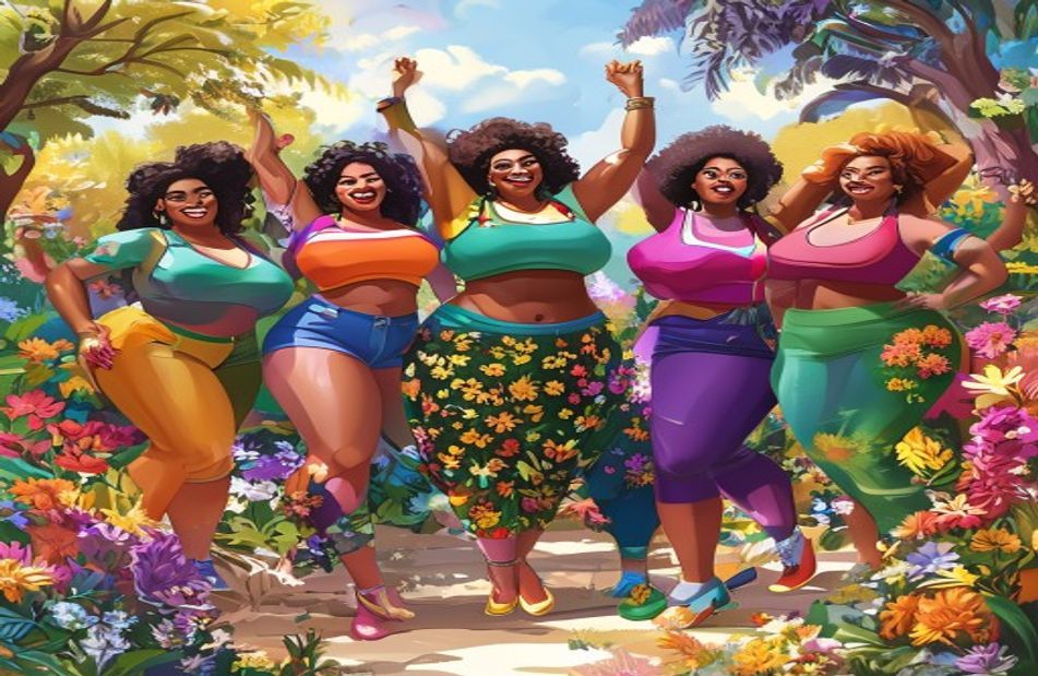 Thick Women Wallpaper