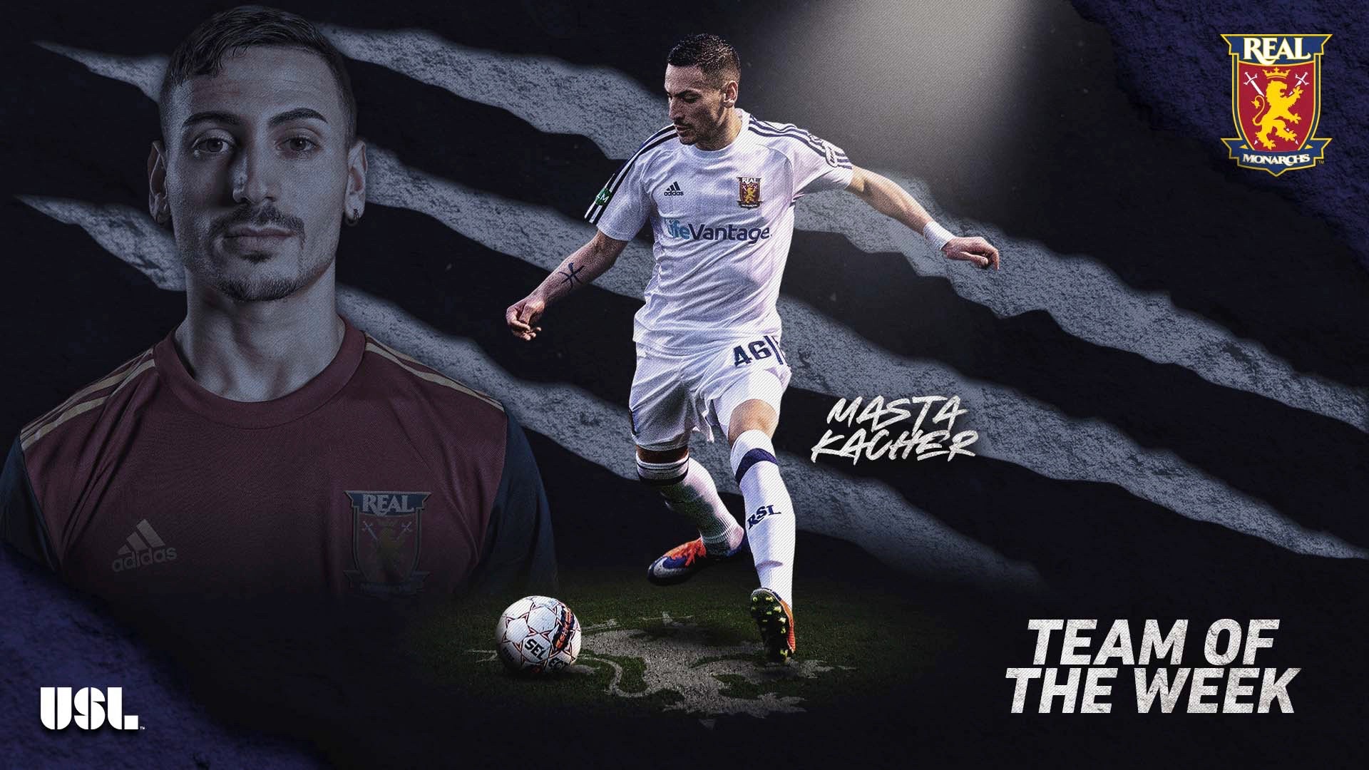 Kacher Portillo Named To Usl Team Of The Week Real Salt Lake