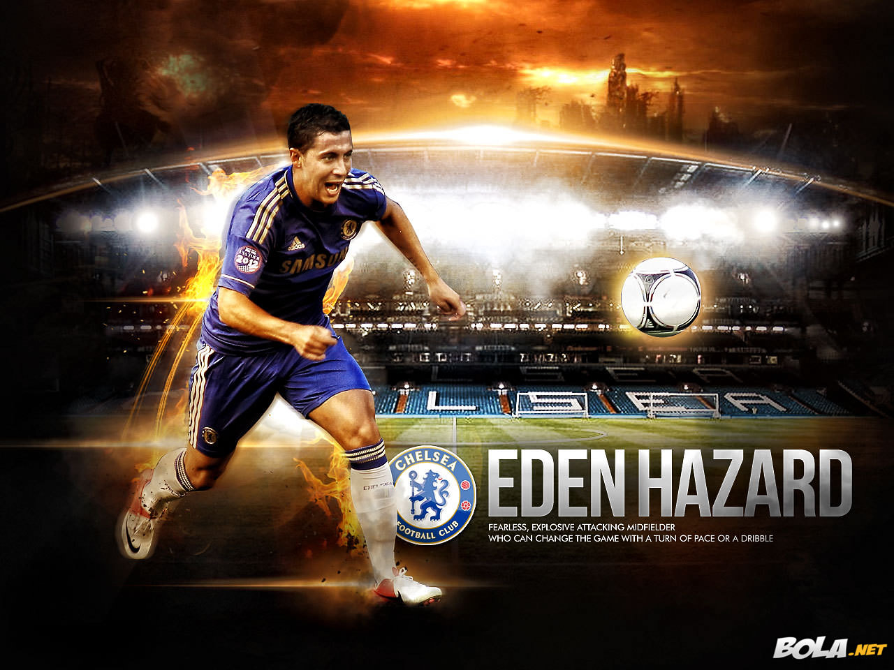 Eden Hazard Wallpaper Chelsea And Lille S Website
