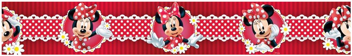 Minnie Mouse Self Adhesive 5M Wallpaper Borders NEW Disney Room Decor