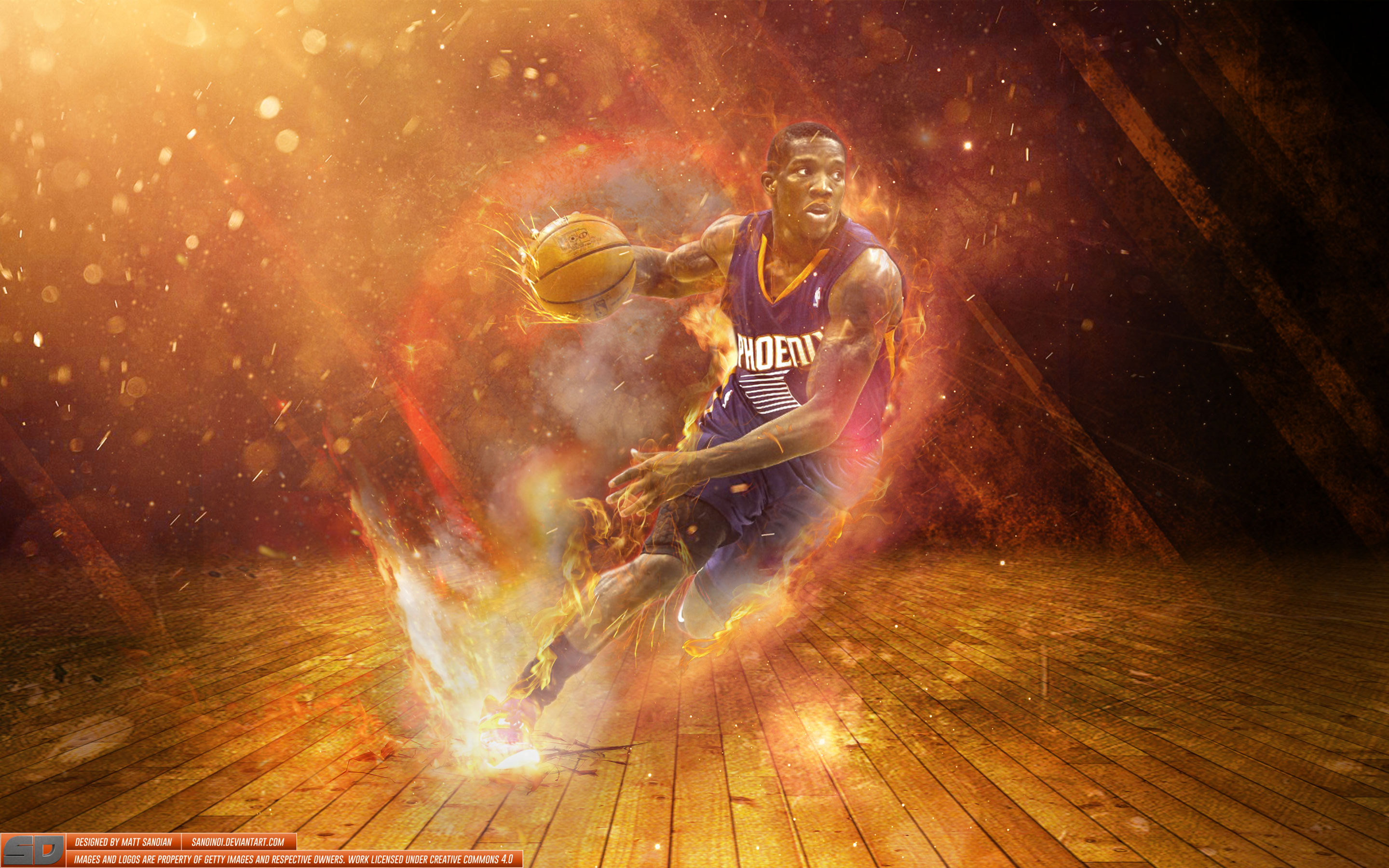 Eric Bledsoe Phoenix Suns 2014 Wallpaper Basketball Wallpapers at