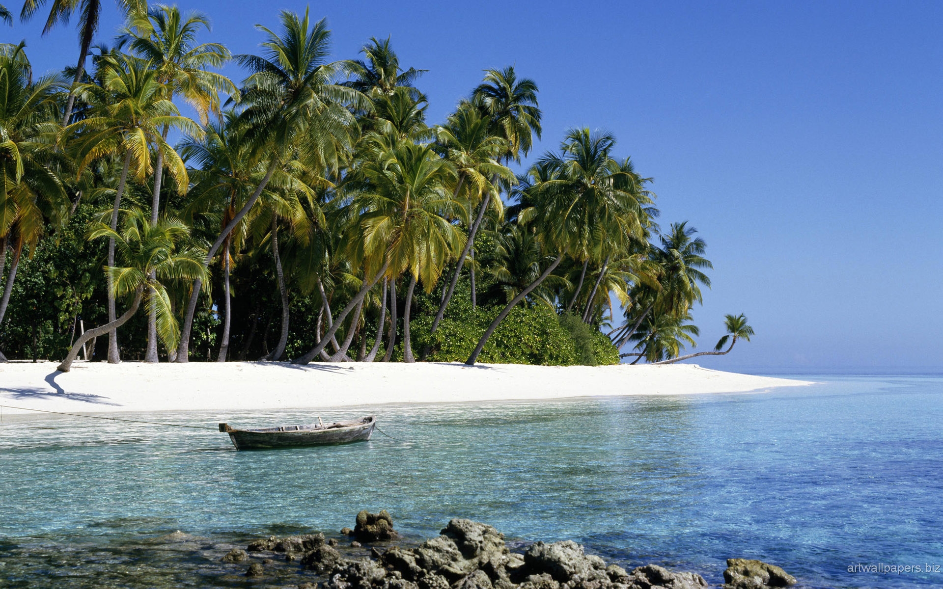 Tropical Islands Wallpaper Desktop Background