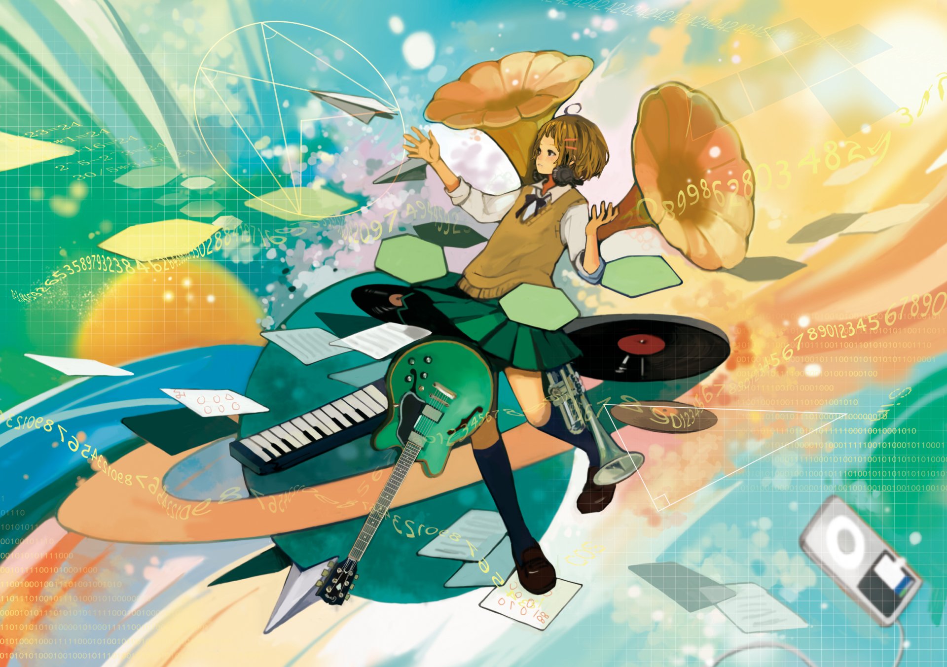 Anime Music HD Wallpaper