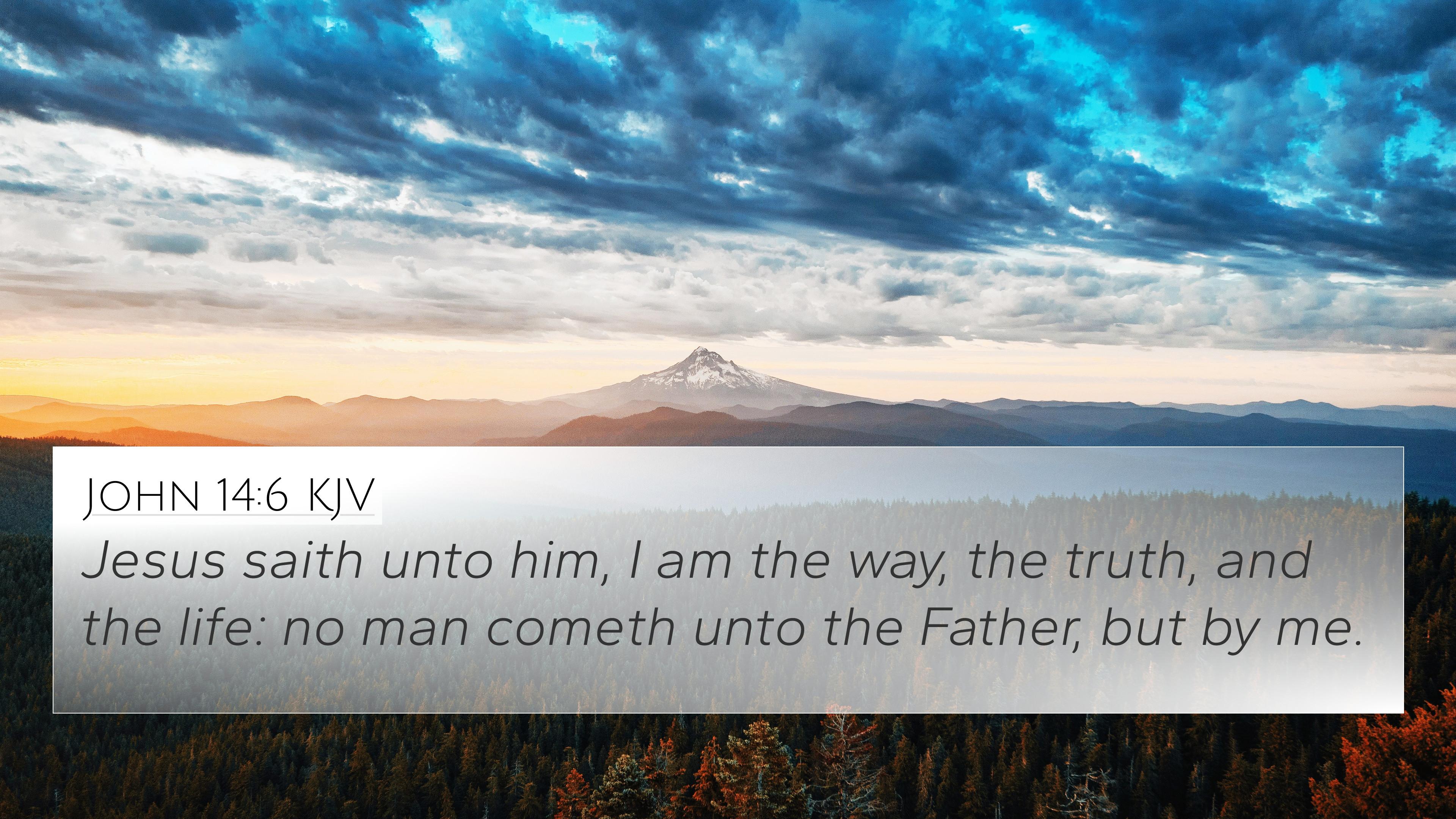 John Kjv 4k Wallpaper Jesus Saith Unto Him I Am The Way