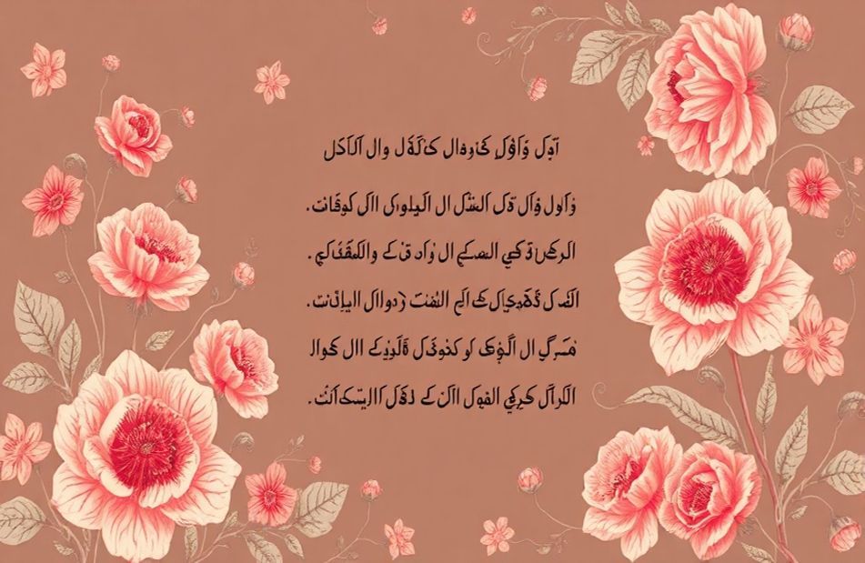 Love Poetry Wallpaper In Urdu