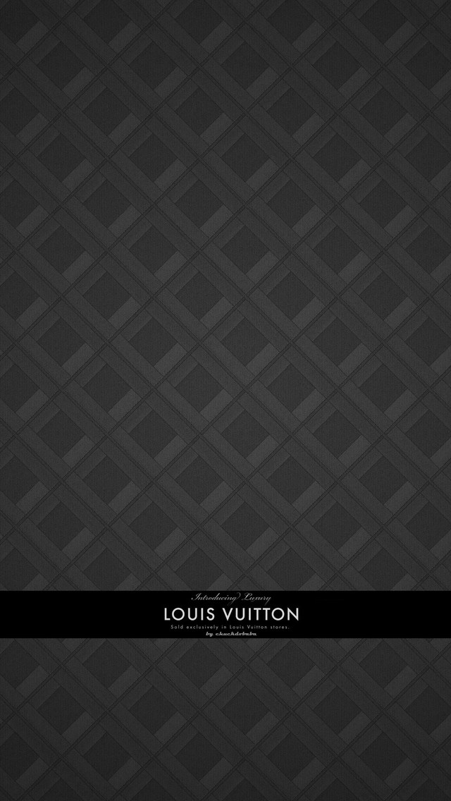 Louis Vuitton Grey Wallpaper For iPhone