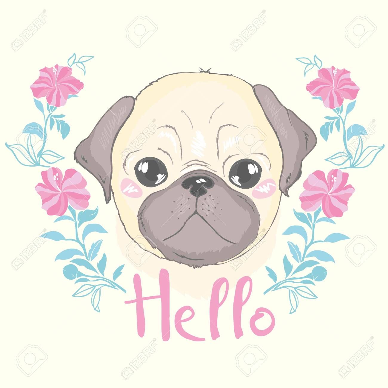 Cute Cartoon Dog Desktop Wallpaper