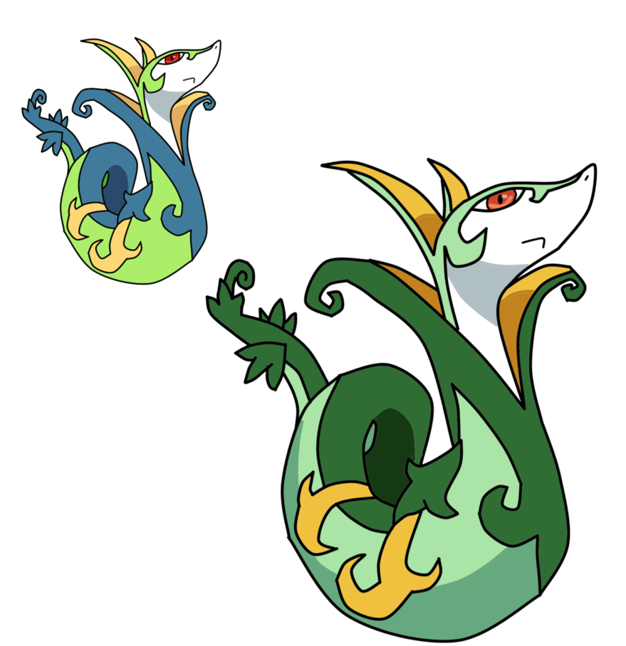 Find more Serperior by Victinit. 