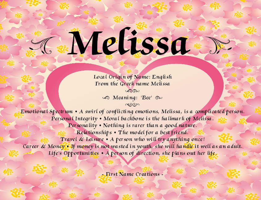 Home Melissa Name Gallery Also Try