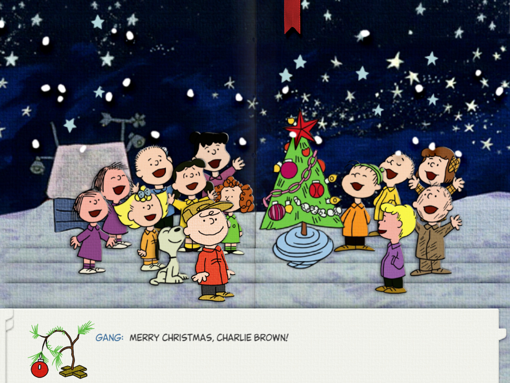 Go Back Image For Charlie Brown Christmas Wallpaper iPhone