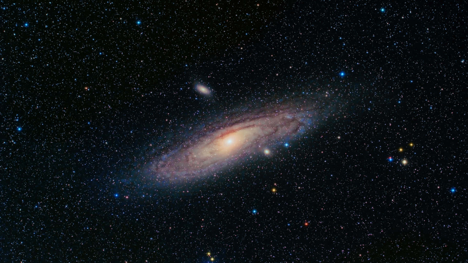 Andromeda Galaxy 4k Wallpaper