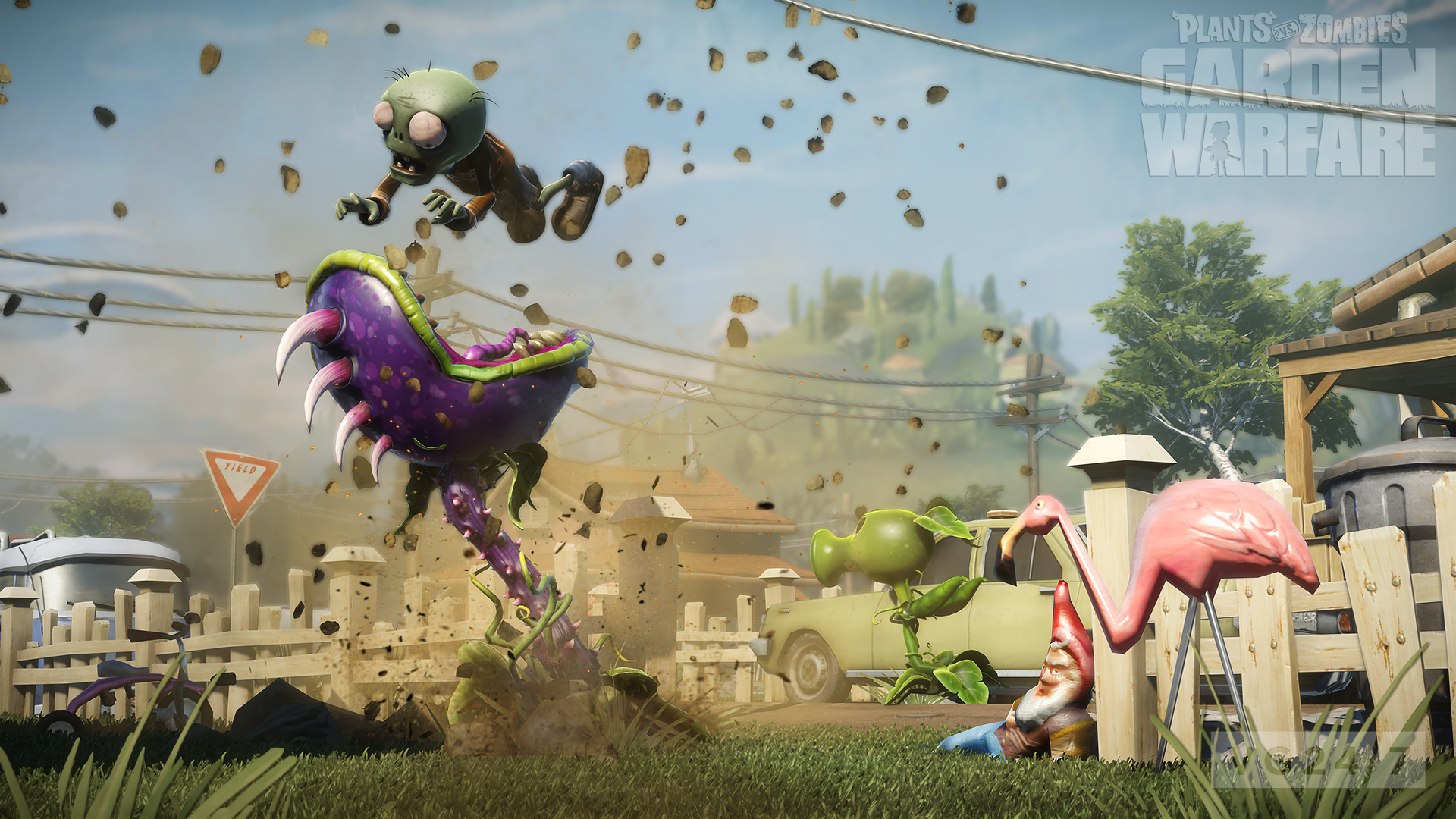 Chomper Plants Vs Zombies Peashooter Browncoat