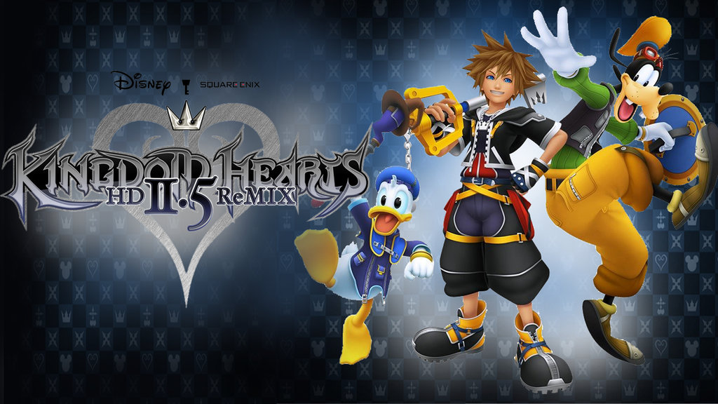 Kingdom Hearts HD ReMix Wallpaper by davidsobo