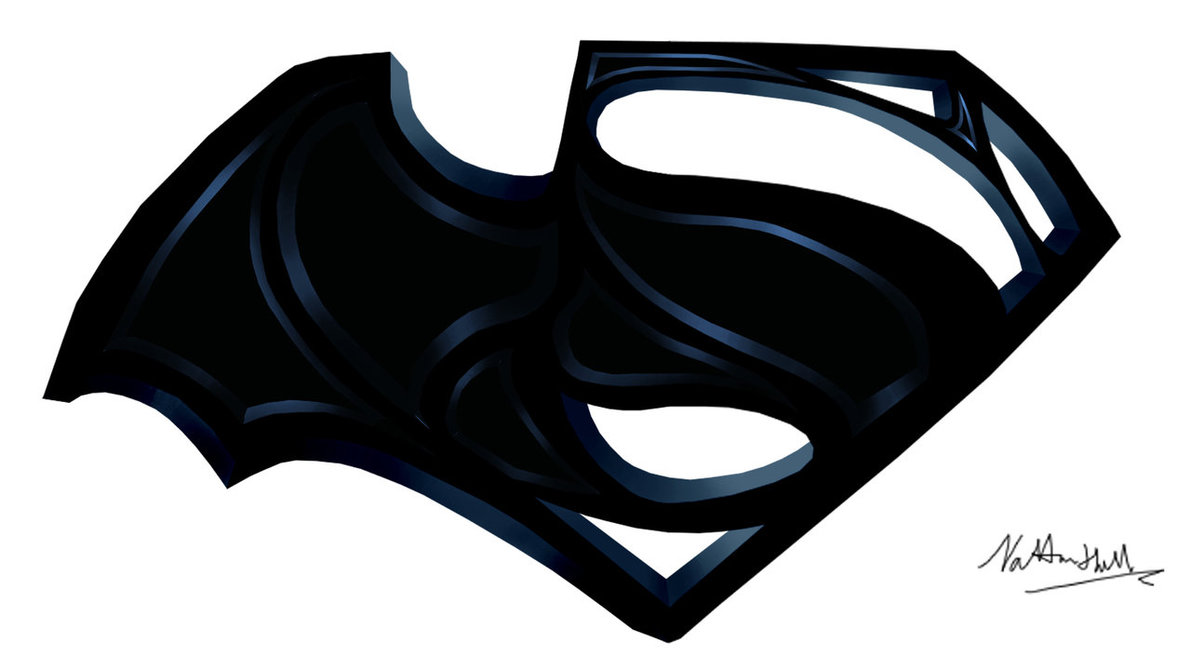 Batman Vs Superman Symbol Concept By Arc117