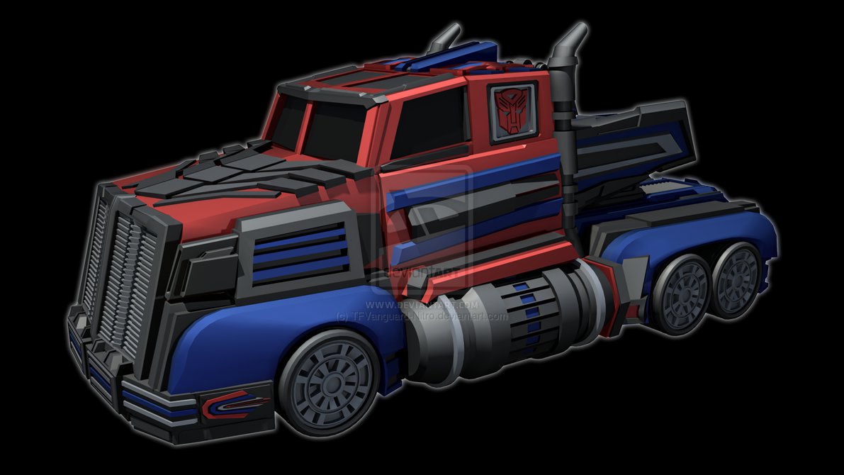 Firestorm Optimus Prime Truck Mode By Tfvanguard Nitro