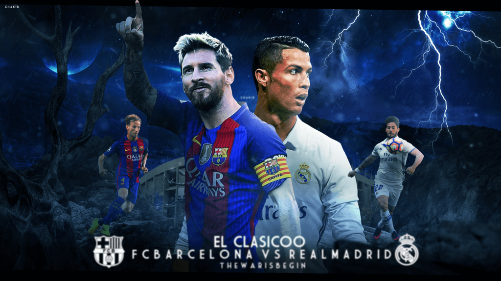 Fc Barcelona Vs Real Madrid Wallpaper By Chakib