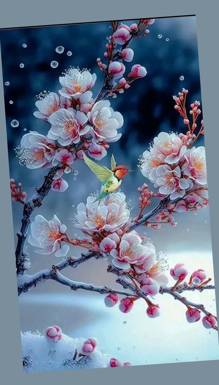 Beautiful Blue Flower Wallpaper