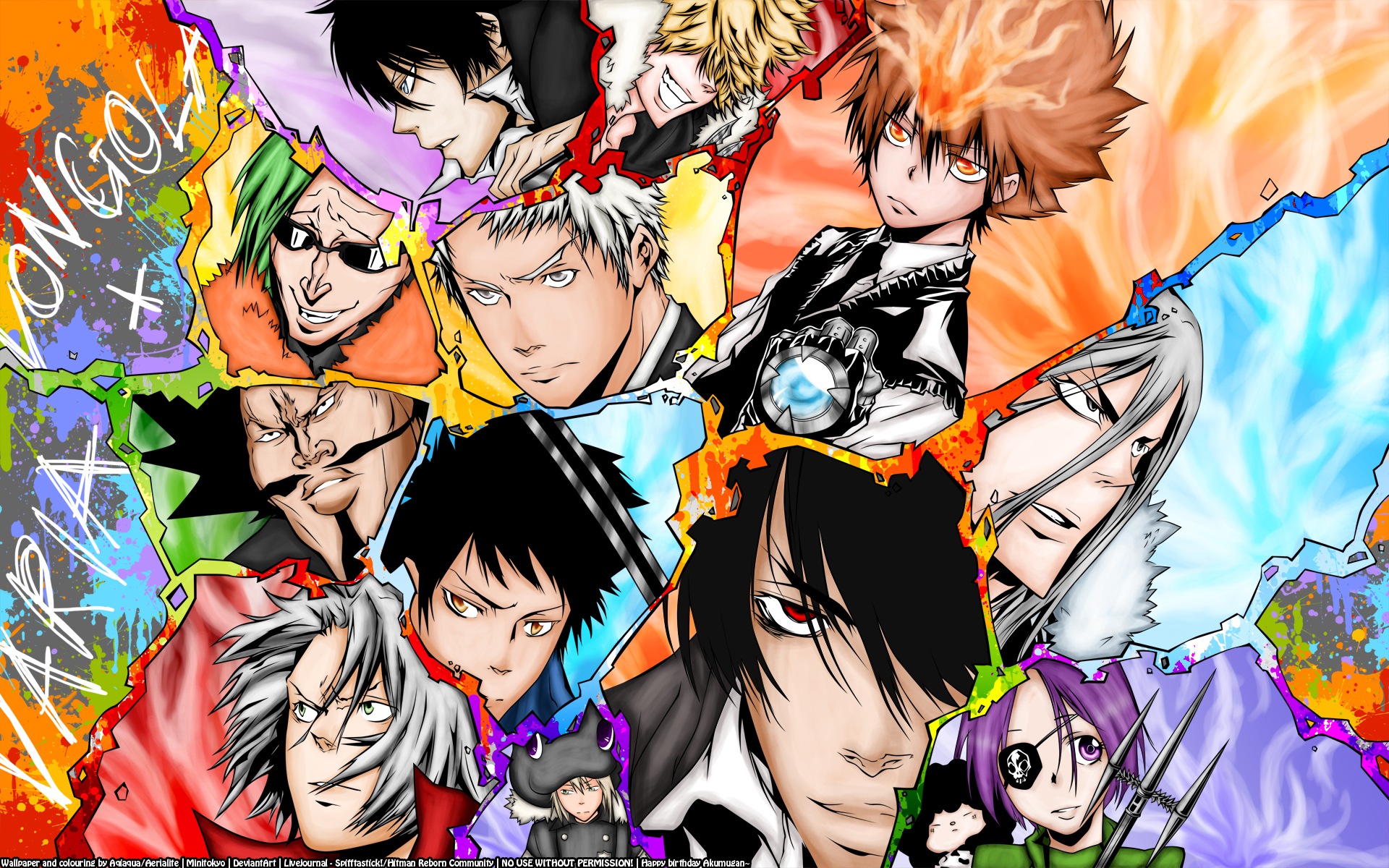 Xanxus Wallpaper And Scan Gallery Minitokyo